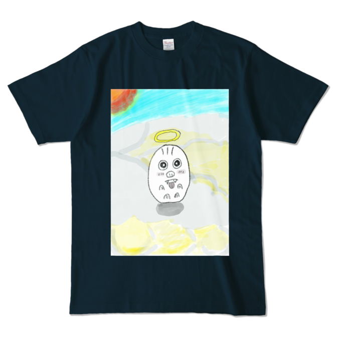 カラーTシャツ - L - ネイビー (濃色)(1)