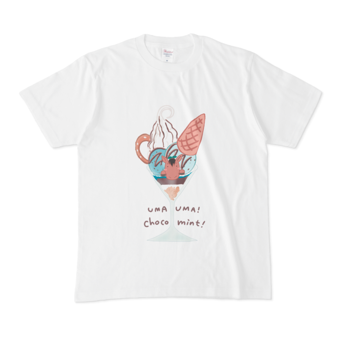 Tシャツ - M - 白(背景なし）