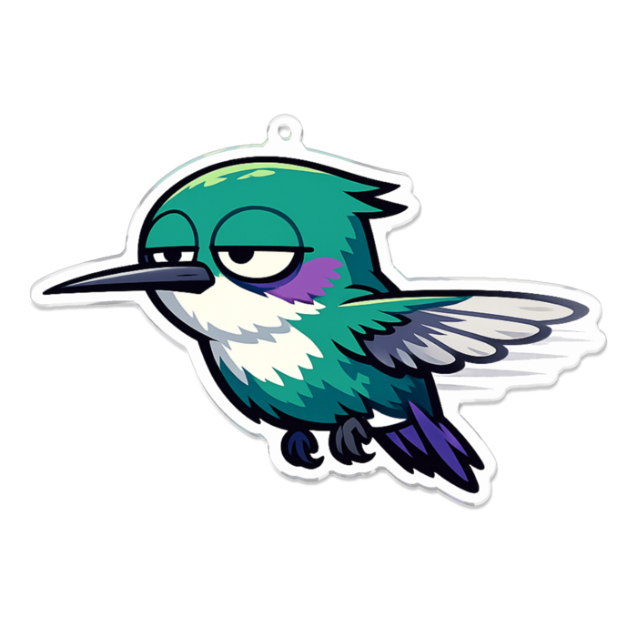 アクリルキーホルダー - 100 x 100 (mm)