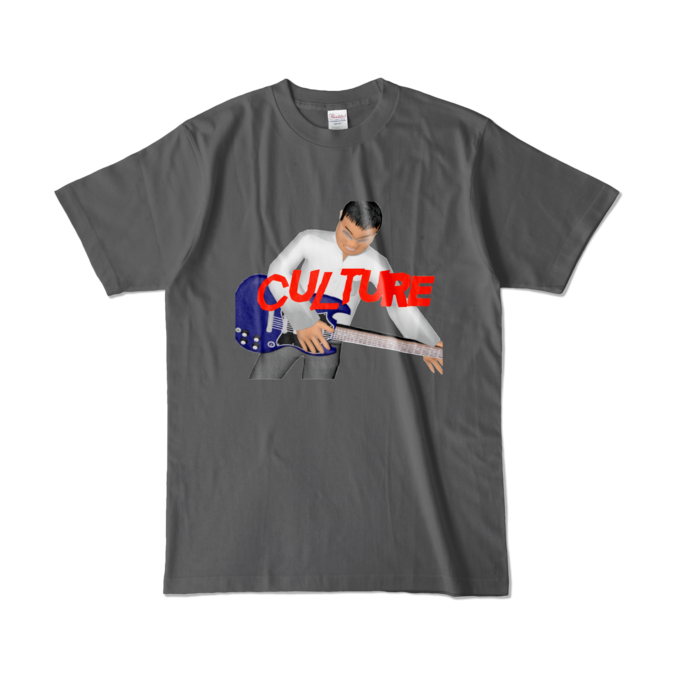 カラーTシャツ - L - チャコール (濃色)