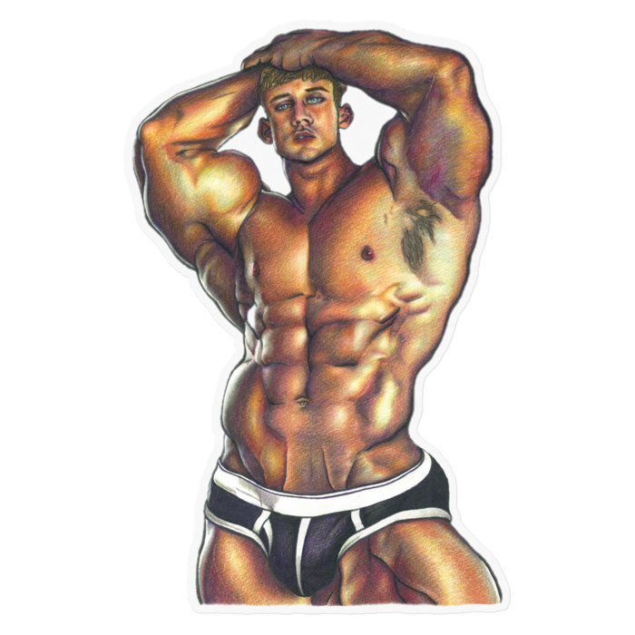 ステッカー - 160 x 160 (mm)クリア