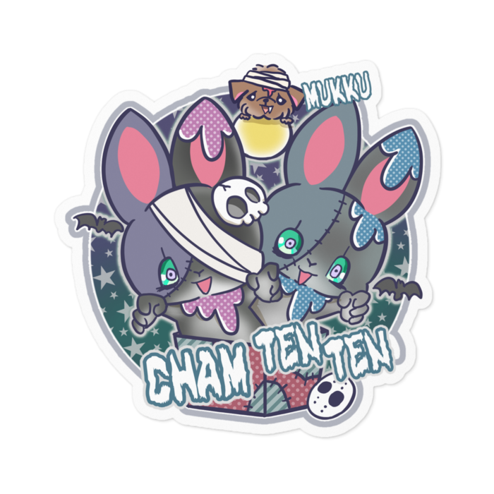 ステッカー - 100 x 100 (mm)