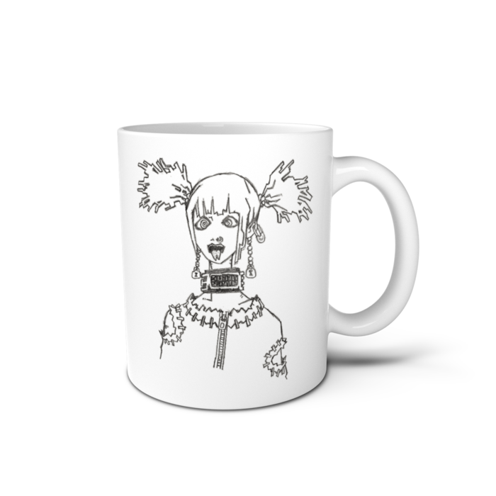 マグカップ - 直径 8 cm / 高さ 9.5 cm