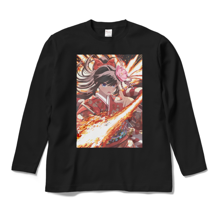 ロングスリーブTシャツ - M - ブラック