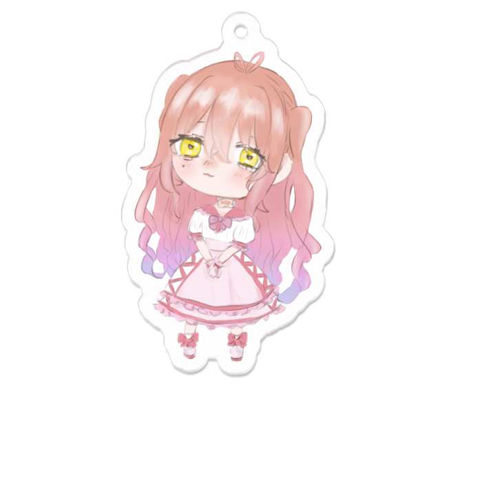 アクリルキーホルダー - 70 x 70 (mm)