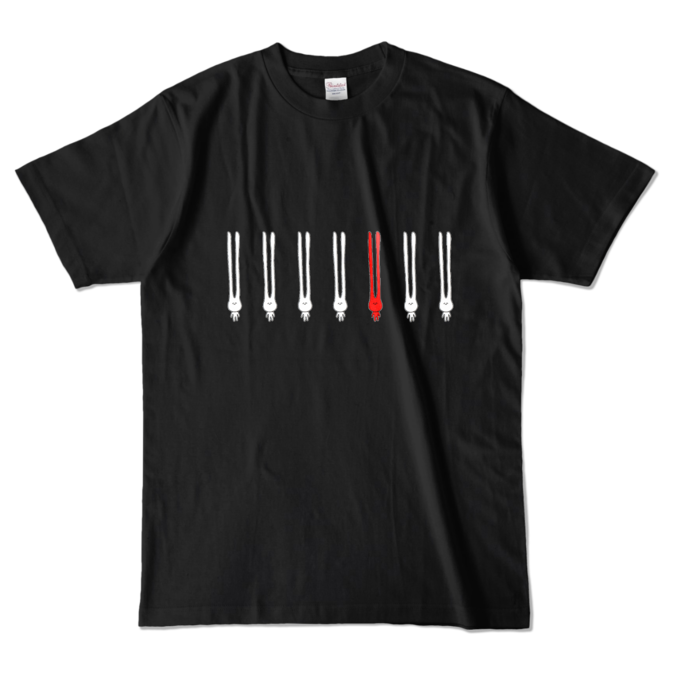 カラーTシャツ - L - ブラック (濃色)