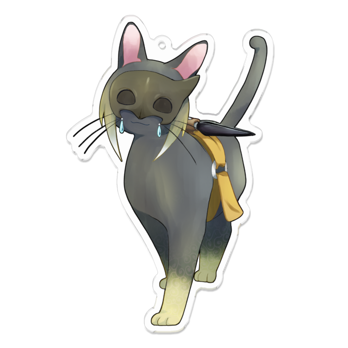 アクリルキーホルダー - 100 x 100 (mm)