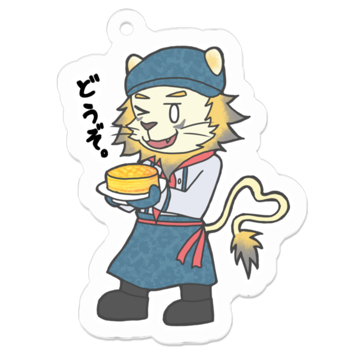 アクリルキーホルダー - 50 x 50 (mm)