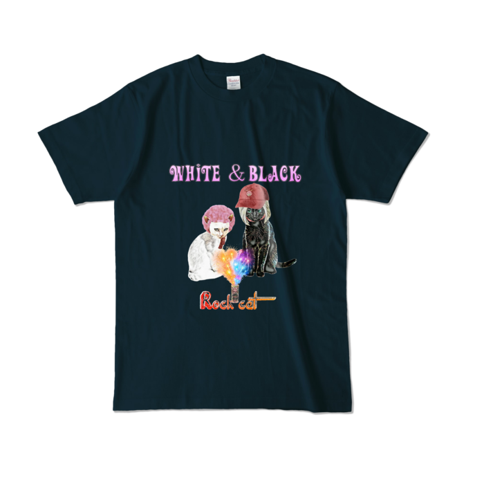 カラーTシャツ - L - ネイビー (濃色)