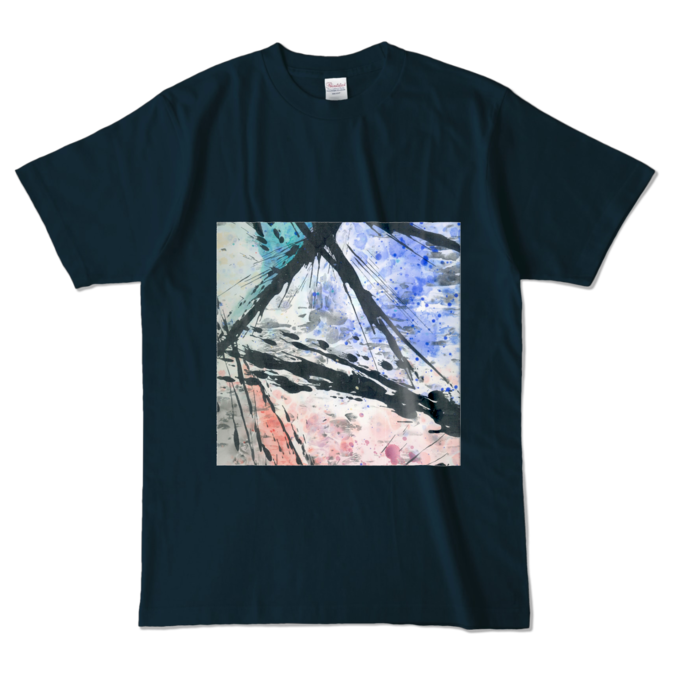 カラーTシャツ - L - ネイビー (濃色)