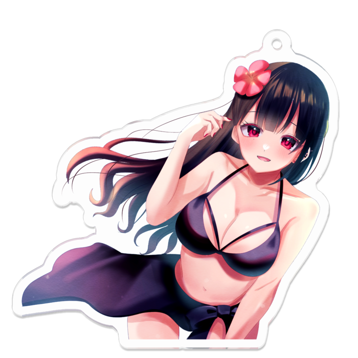 アクリルキーホルダー - 70 x 70 (mm)