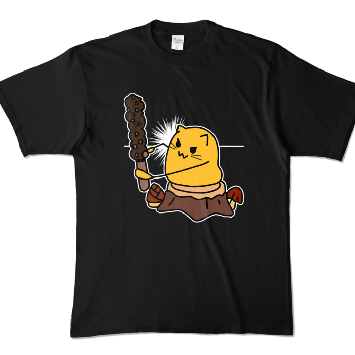カラーTシャツ - XL - ブラック (濃色)