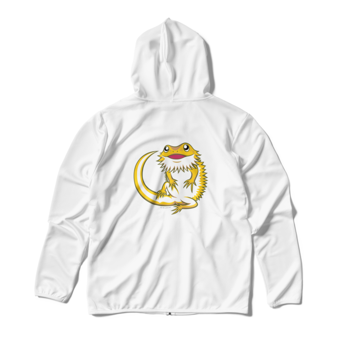 ジップパーカー - M - ホワイト