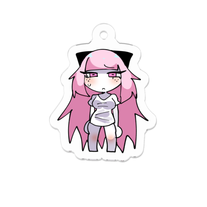 アクリルキーホルダー - 50 x 50 (mm)