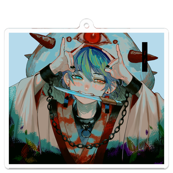 アクリルキーホルダー - 70 x 70 (mm)