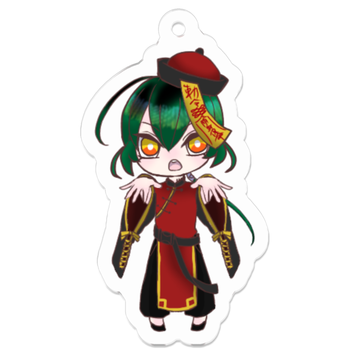 アクリルキーホルダー（コーティング） - 50 x 50 (mm)