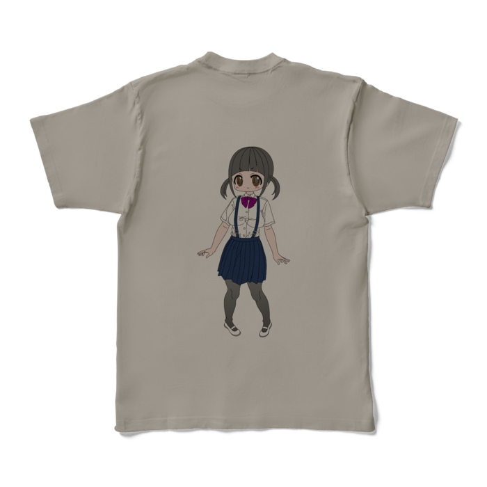 カラーTシャツ - XL - シルバーグレー (淡色)(1)
