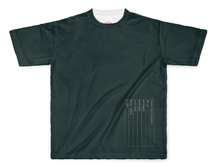 フルグラフィックTシャツ - L - 両面印刷