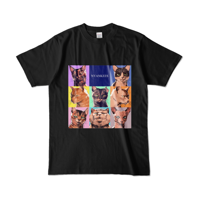 カラーTシャツ - L - ブラック (濃色)