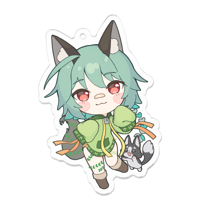 アクリルキーホルダー - 70 x 70 (mm)