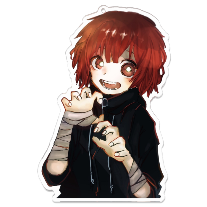 アクリルキーホルダー - 100 x 100 (mm)