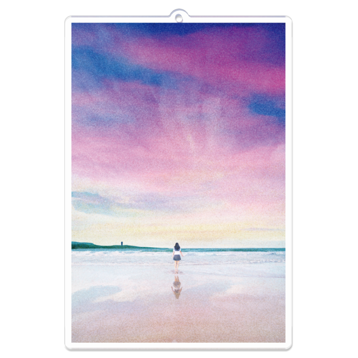 アクリルキーホルダー - 100 x 100 (mm)