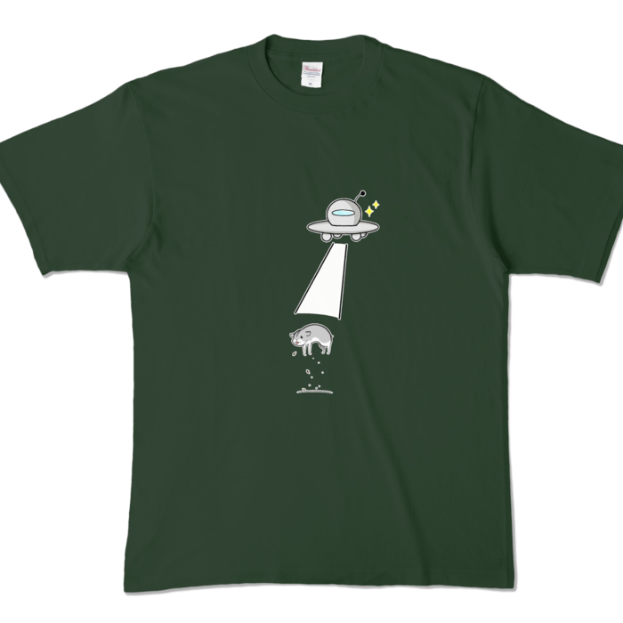 カラーTシャツ - XL - フォレスト (濃色)