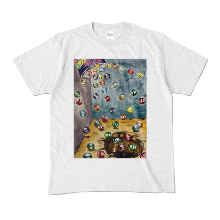 カラーTシャツ - M - アッシュ (淡色)