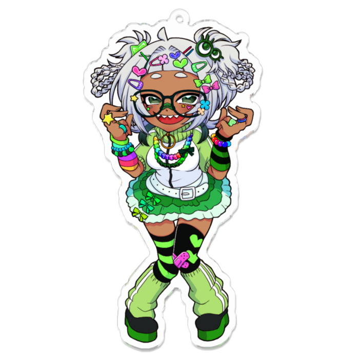 アクリルキーホルダー - 100 x 100 (mm)