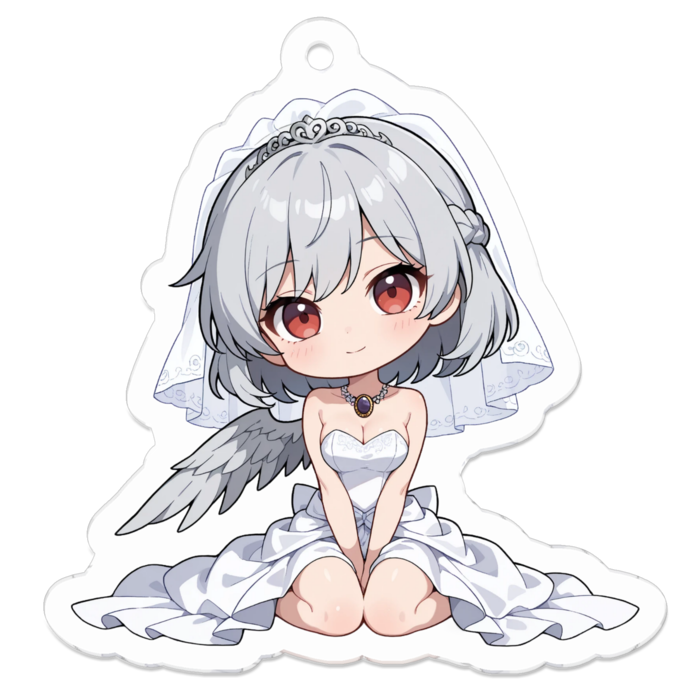 アクリルキーホルダー - 50 x 50 (mm)(キャラのみ)