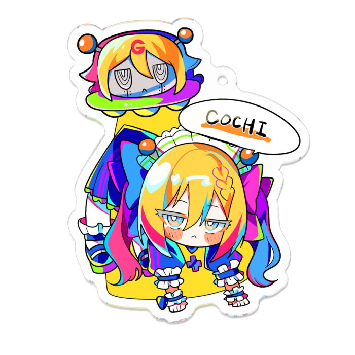 トイトイ　アクキー　 70 x 70 (mm)(1)