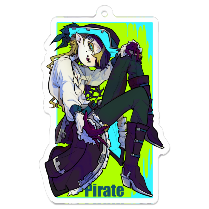 アクリルキーホルダー - 70 x 70 (mm)