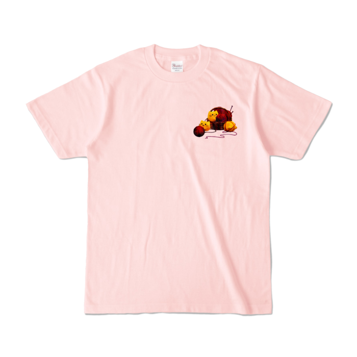 カラーTシャツ - S - ライトピンク (淡色)