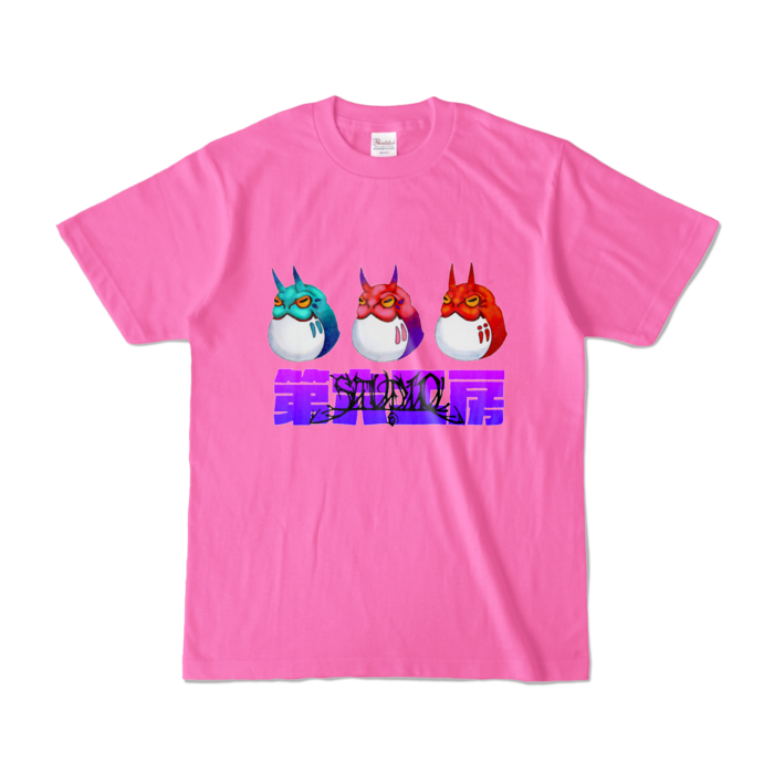カラーTシャツ - S - ピンク (濃色)