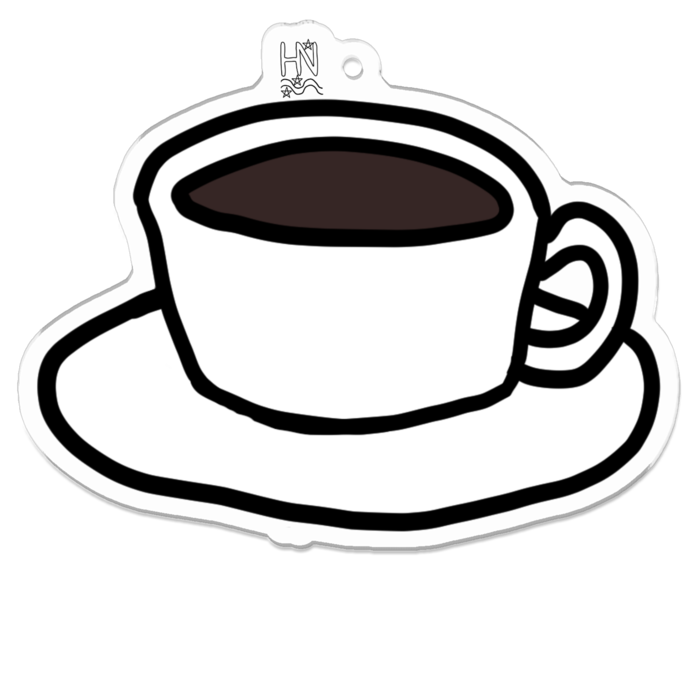 アクリルキーホルダー（コーティング） - 70 x 70 (mm)