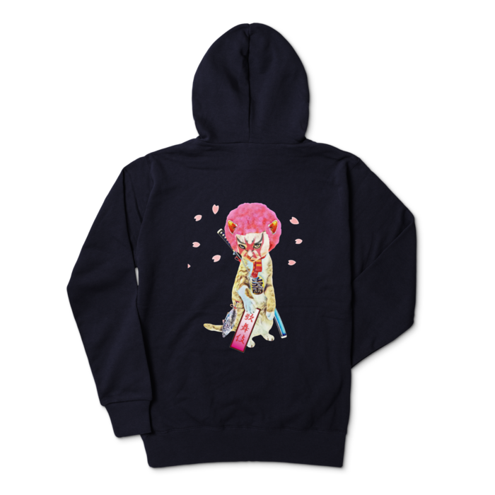 パーカー - L - ネイビー