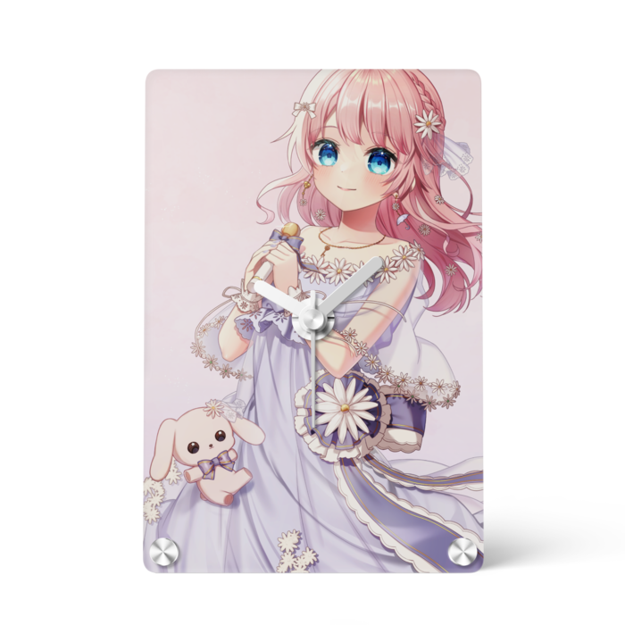 アクリル時計 - 100x148mm