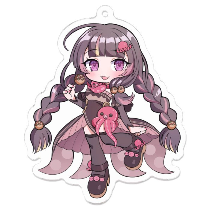 アクリルキーホルダー - 70 x 70 (mm)