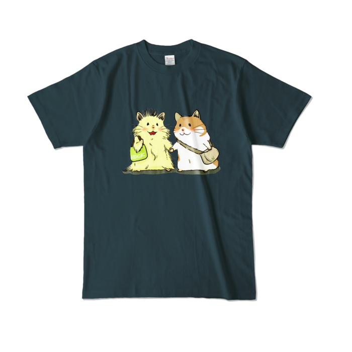カラーTシャツ - L - デニム (濃色)