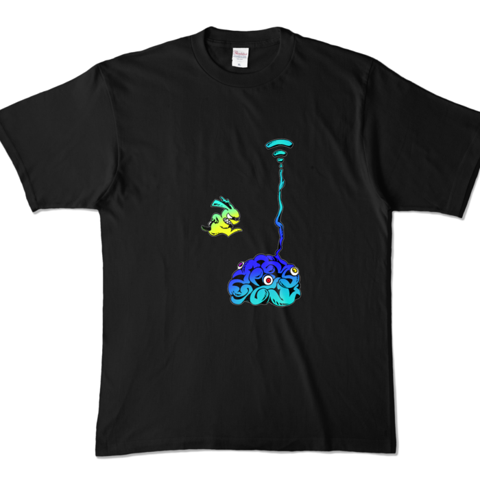 カラーTシャツ - XL - ブラック (濃色)