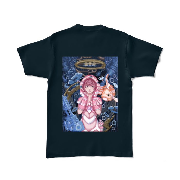 カラーTシャツ - L - ネイビー (濃色)