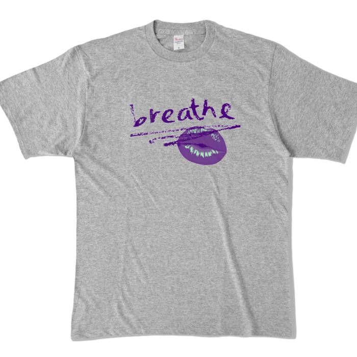 カラーTシャツ - XL - 杢グレー (濃色)
