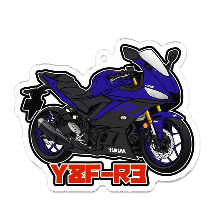 アクリルキーホルダー - 70 x 70 (mm)