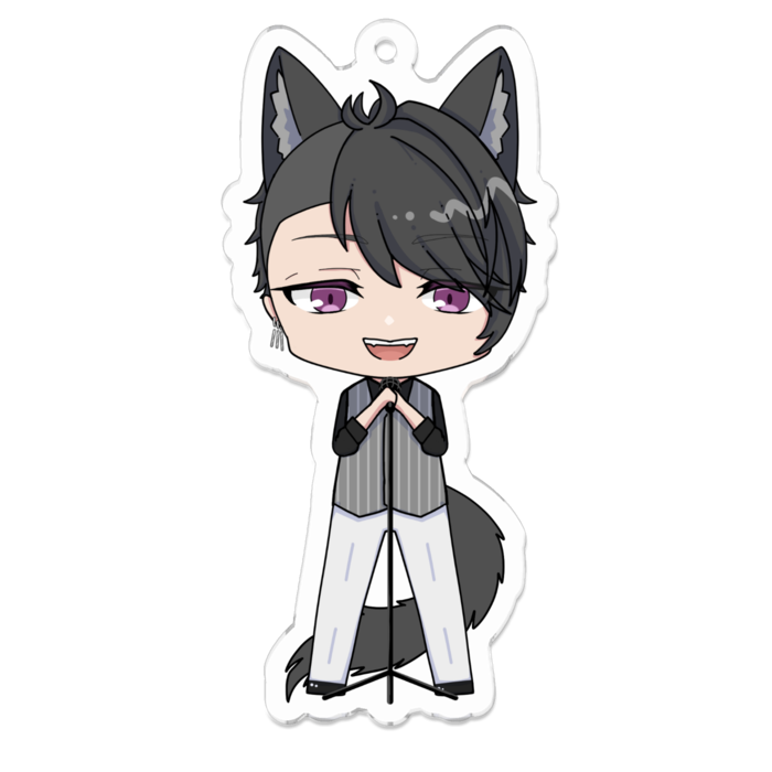 アクリルキーホルダー - 70 x 70 (mm)