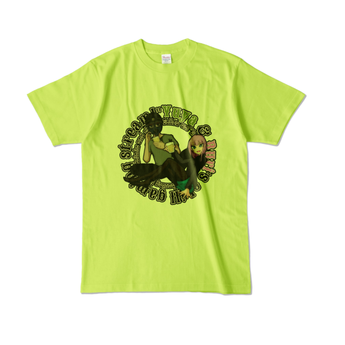 カラーTシャツ - L - ライトグリーン (淡色)