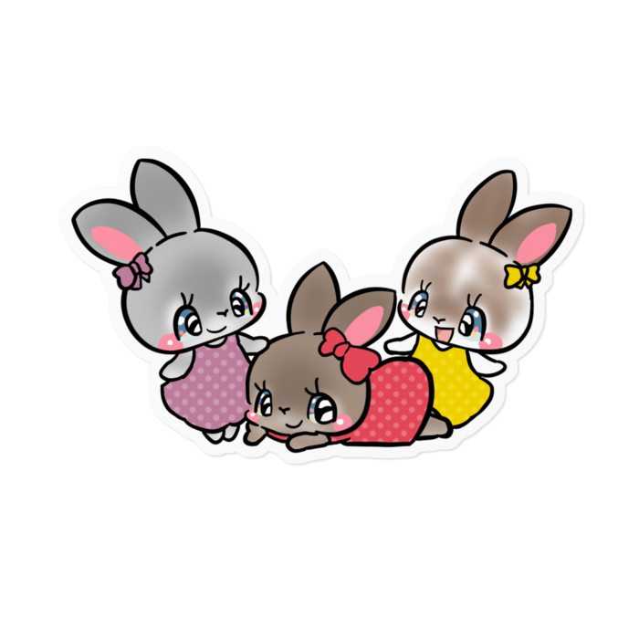 ステッカー - 160 x 160 (mm)