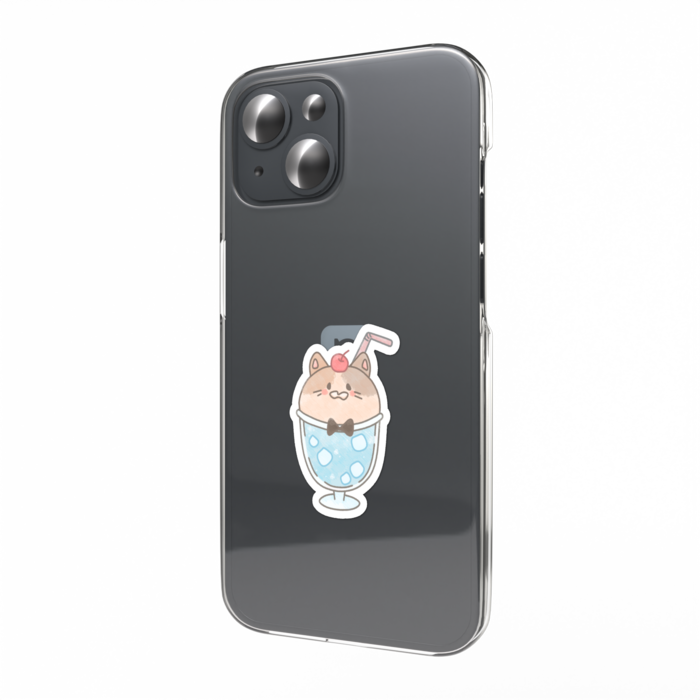 クリームにゃんこソーダ（ブルーハワイ）