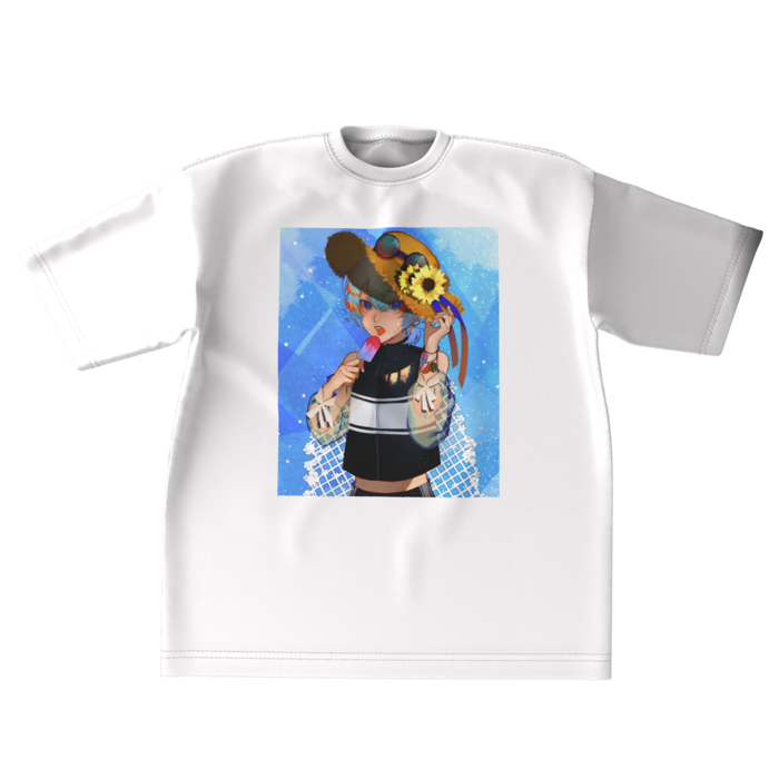 ビッグシルエットTシャツ - XL - 正面