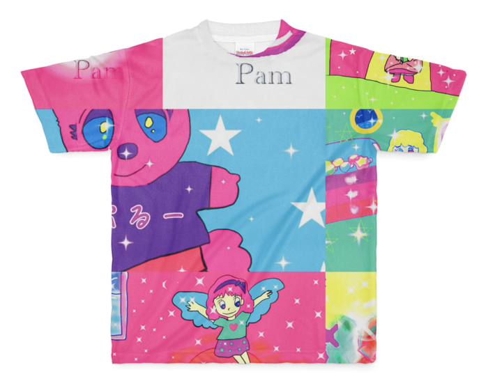 フルグラフィックTシャツ - M - 正面印刷のみ