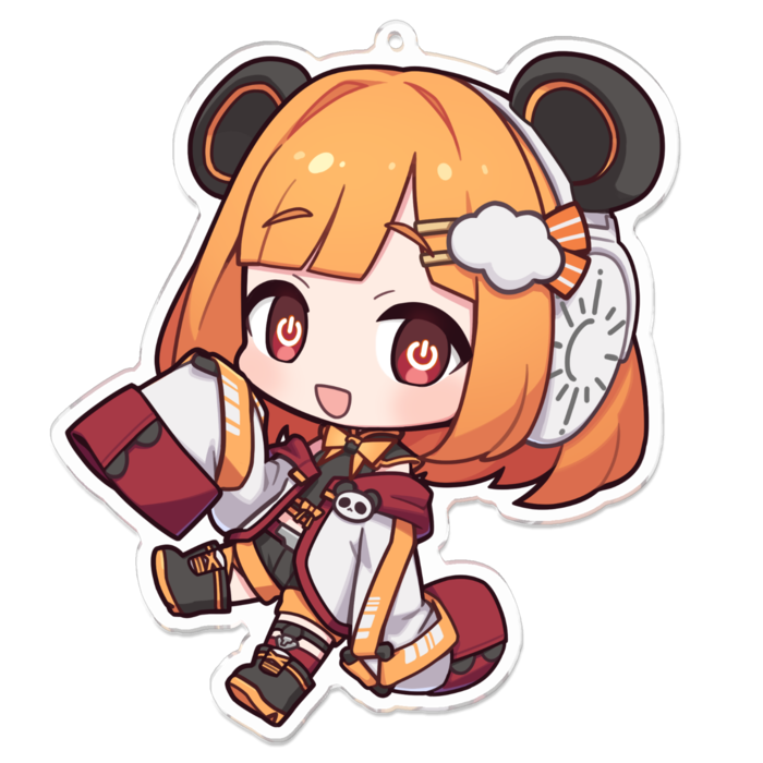 アクリルキーホルダー - 100 x 100 (mm)